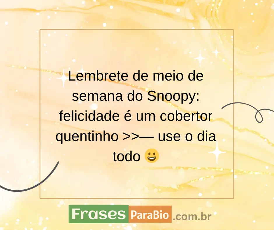 Bom dia quarta feira snoopy