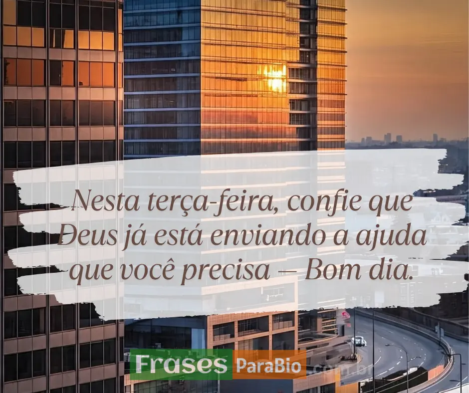 bom dia terça feira abençoada