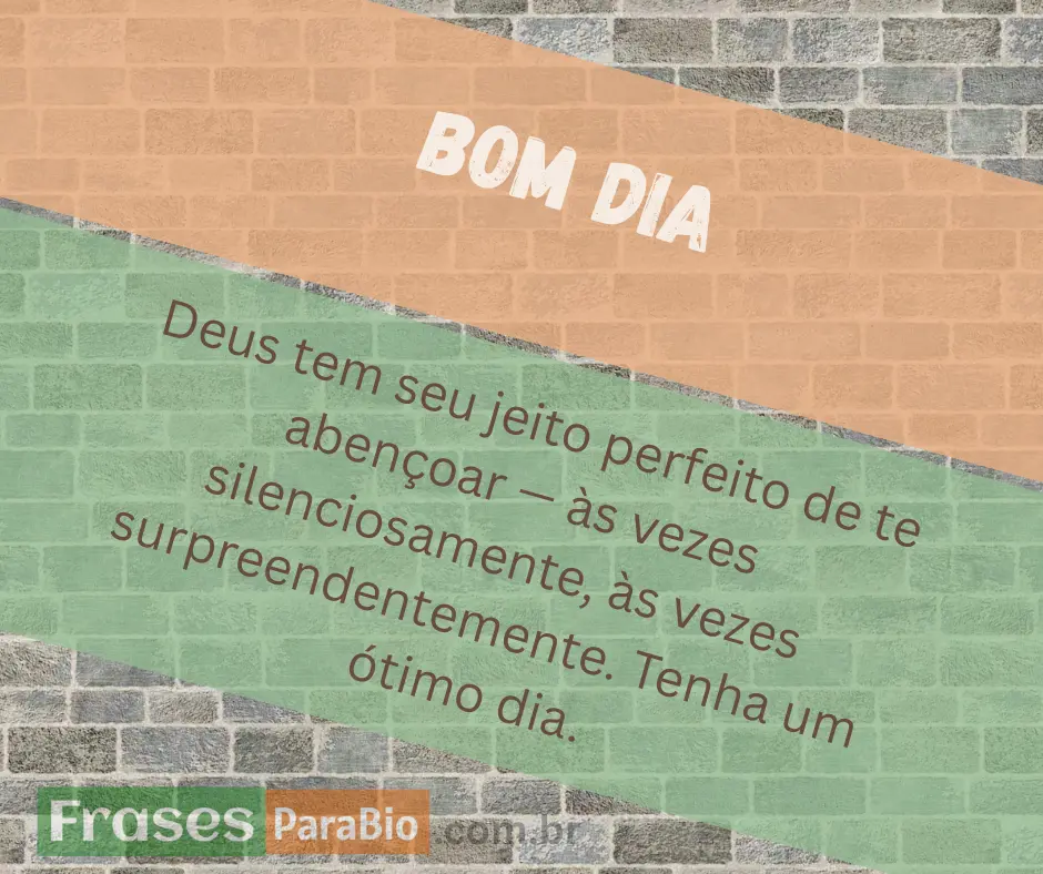 Bom dia sabado abençoado