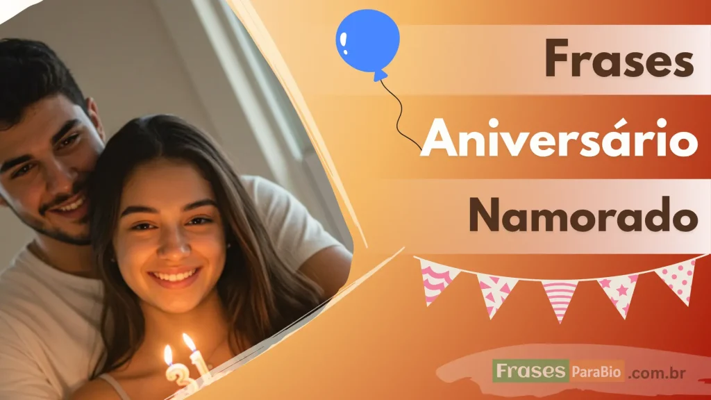 Feliz aniversário namorado