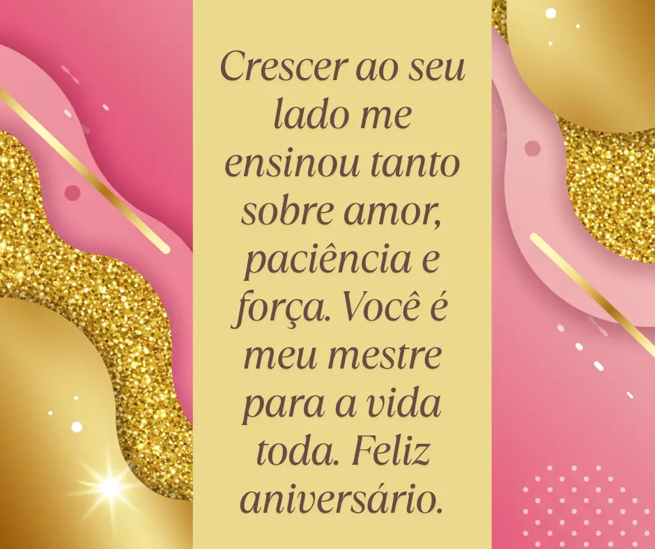 Mensagens de aniversário para irmão emocionante