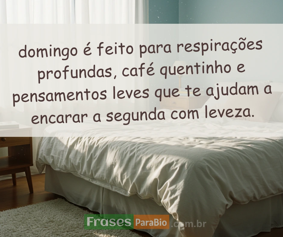 Paz bom dia domingo