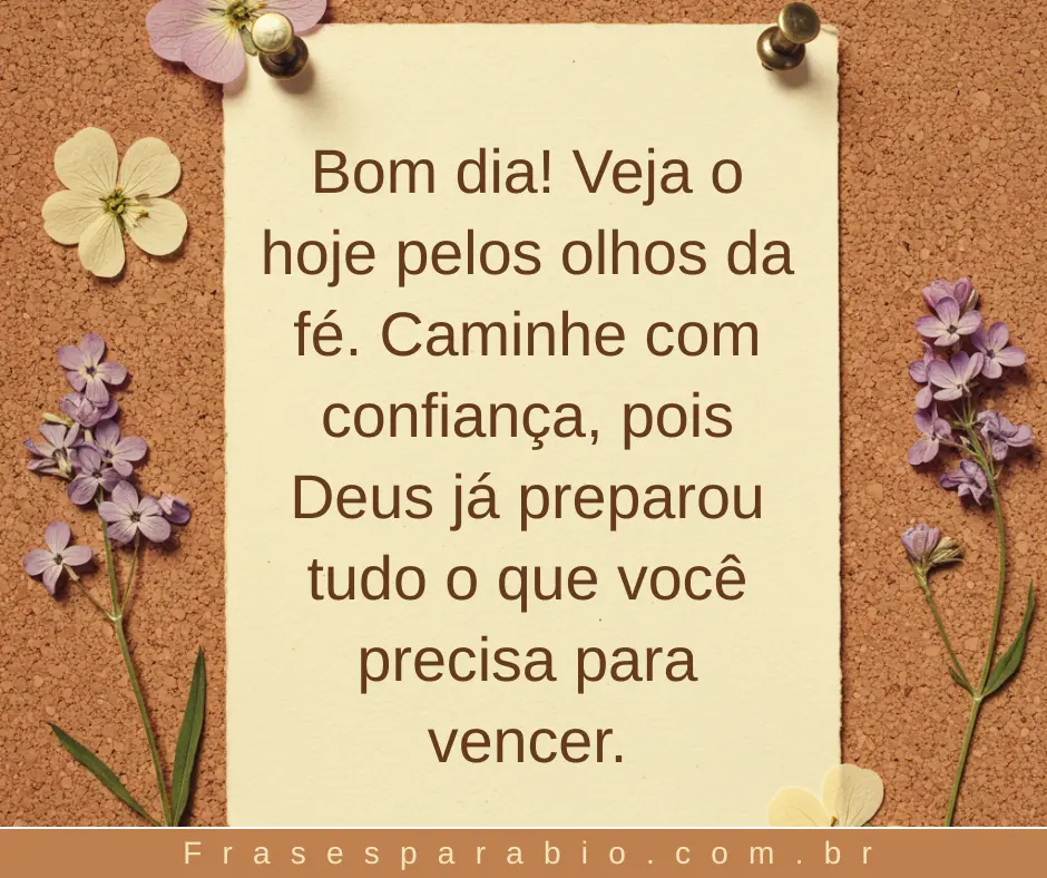 Frases de Bom Dia com Deus no Coração: Inspire Sua Manhã com Amor e Gratidão 6 frases de bom dia com deus