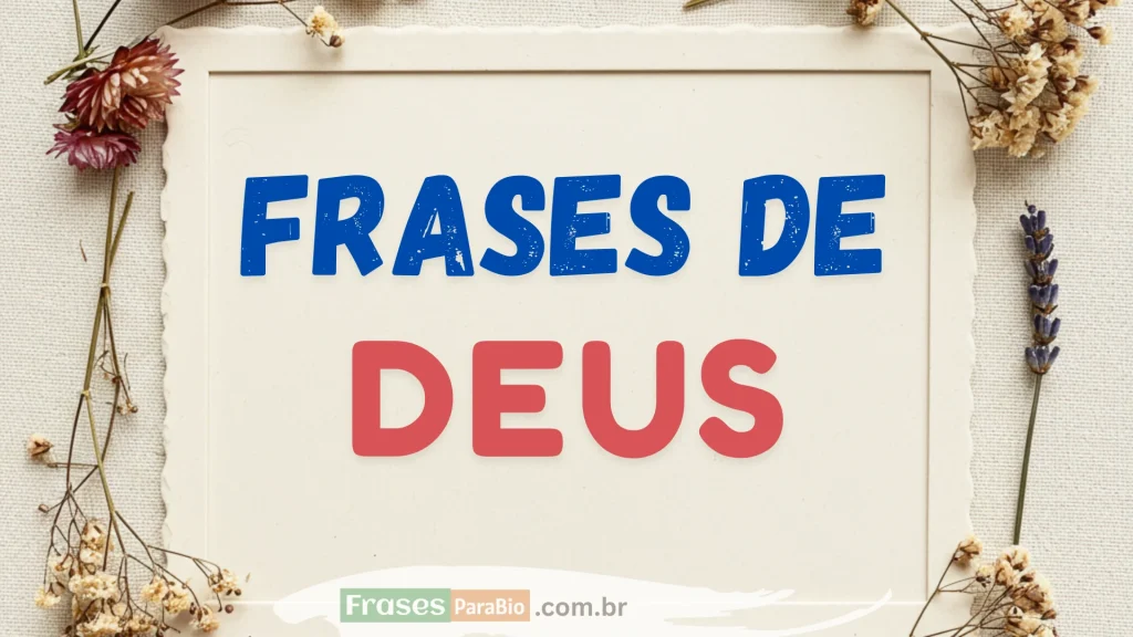 frases de deus