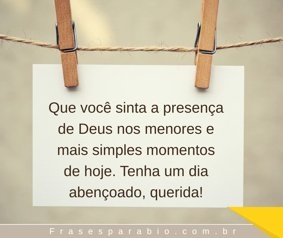 Bom Dia Abençoado: Mensagens e Frases Lindas para Começar o Dia com Fé 1 mensagem de bom dia abençoado por deus