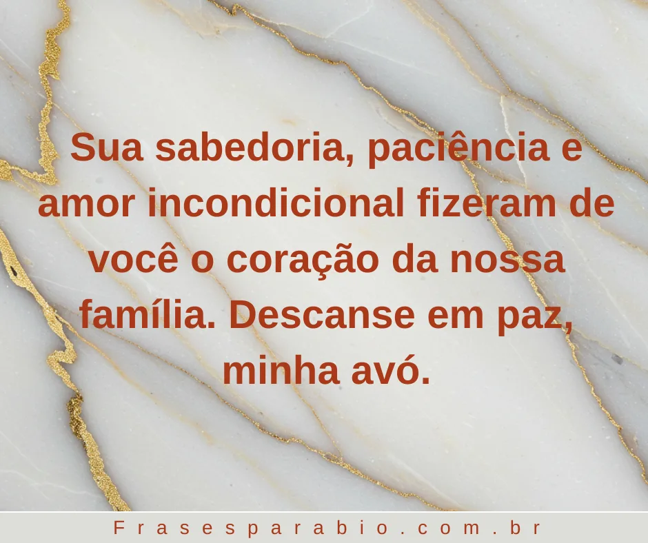 Frases de Luto para Avó: Palavras Tocantes para Dizer Descanse em Paz 10 Frases de Luto para Avó 22